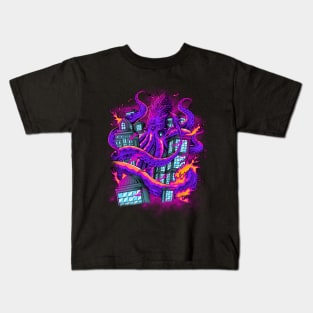 octopus kaiju Kids T-Shirt